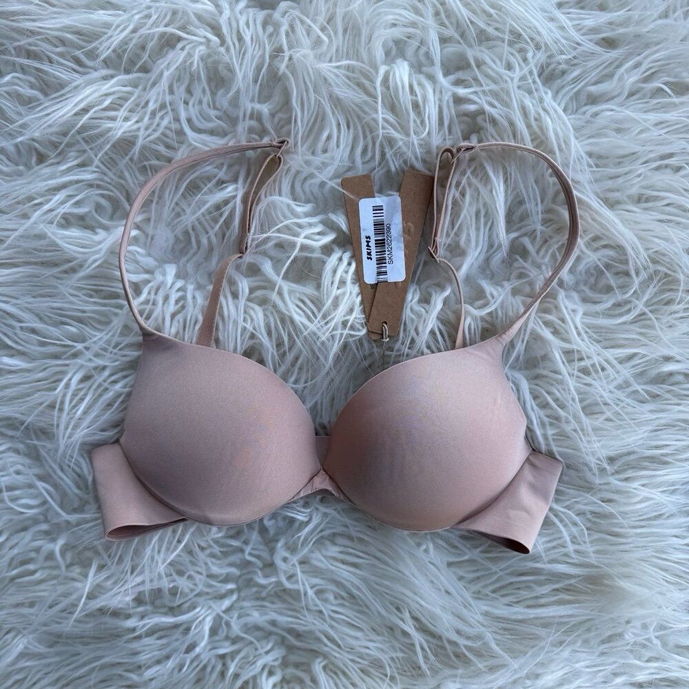 Skims Ultimate Push up Plunge Bra Mica Size 30B